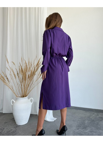 Фиолетовое повседневный платья 14180 фиолетовый ISSA PLUS