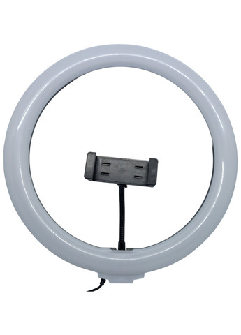 Лампа селфи LED кольцевая светодиодная кольцо 32 см с держателем для телефона и креплением под штатив No Brand (260517666)