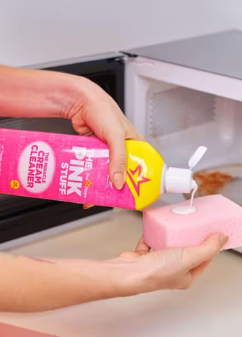 Абразивный крем для чистки твердых поверхностей The Miracle Cream Cleaner 500мл The Pink Stuff (263435214)