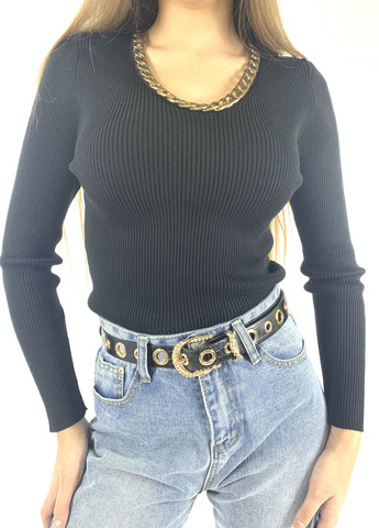 Чорна блуза жіноча C`est Monique