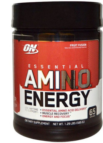 Essential Amino Energy 585 g /65 servings/ Fruit Fusion Optimum Nutrition (256726124)
