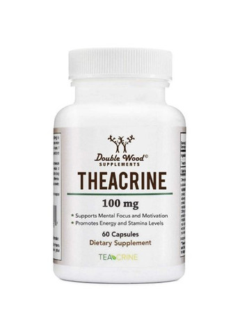 Double Wood Theacrine 100 mg 60 Caps Double Wood Supplements (266342574)
