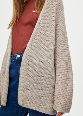 Серый кардиган Pull & Bear