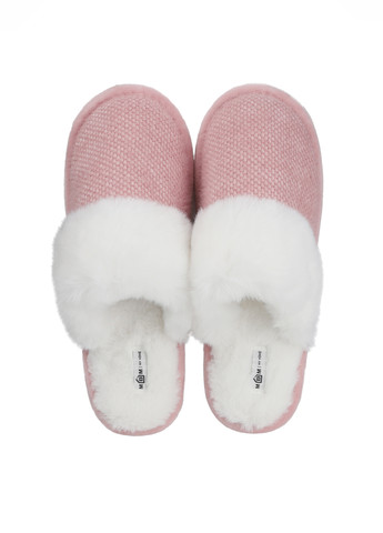 Капці жіночі хутряні закриті VIRA, р. 36-37, рожеві MVM (271833127)
