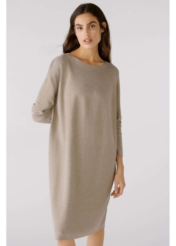 Коричневое кэжуал женское платье коричневый футляр Oui