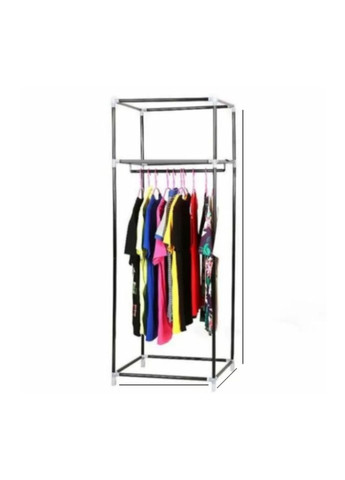 Шкаф складной тканевый портативный на 2 секции, органайзер для одежды Storage Wardrobe 8863 (60х45х150 см) No Brand (260661277)