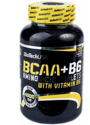 BCAA + B6 100 Tabs Biotechusa (256720292)