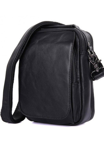 Мужская кожаная сумка 1012A Черный Tiding Bag (276773376)