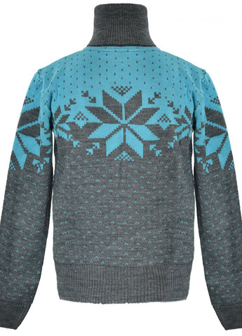 Серый светри светр сніжинки (снежинка 3)17147-709 Lemanta