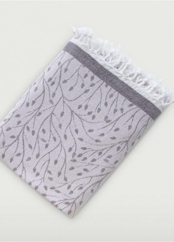 Irya полотенце pestemal - malvina 90*175 орнамент серый производство - Турция