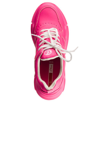 Розовые демисезонные кроссовки женские S.Oliver