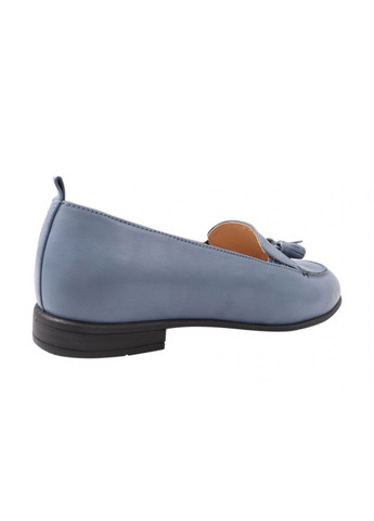 Туфлі жіночі з натуральної шкіри, на низькому ходу, колір синій, Туреччина Molly Bessa 250-21dtc (257438559)