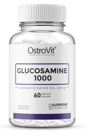 Glucosamine 1000 60 Caps Ostrovit (256725296)