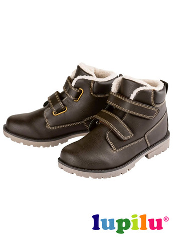 Темно-коричневые ботинки для малышей Lupilu