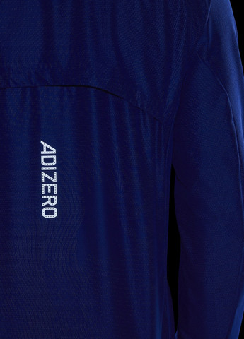 Синя демісезонна куртка adizero engineered membrane adidas