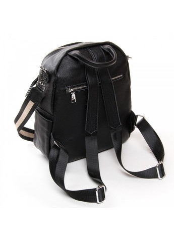 Женская кожаный рюкзак 8907-9* black Alex Rai (264566178)