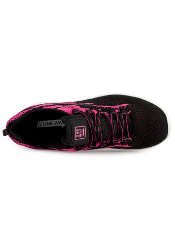 Розовые кроссовки женские бренда 8301394_(1) One Way