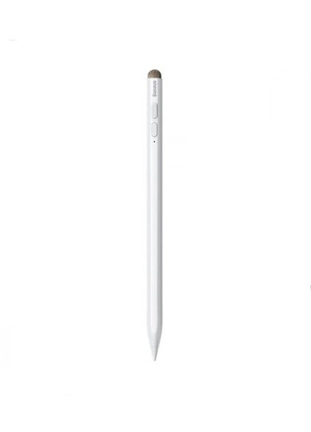 Стилус для iPad - Smooth Writing Capacitive (Type-C, Active version, LED-індикатор, для айпада, ластик) - Білий Baseus (258629186)