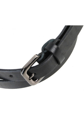 Женский кожаный ремень 1421-20 черный Skipper (266142733)