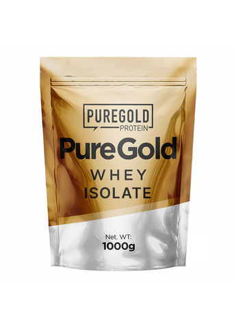 Ізолят Сироваткового Протеїну Whey Isolate - 1000г Ванільний крем Pure Gold Protein (269462264)