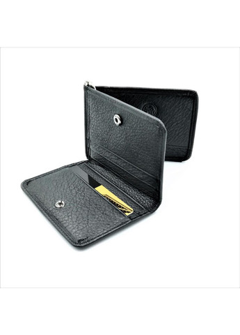 Мужской кожаный кошелек-зажим 11 х 8 х 2 см Черный wtro-168-27 Weatro (272950017)