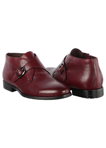 Бордовые осенние мужские ботинки классические 228336 Lido Marinozzi
