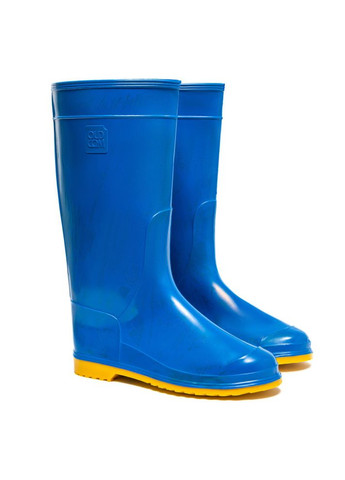 Гумові чоботи VIVID сині на жовтій підошві Oldcom cflv (260339095)