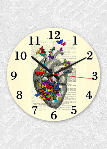 Часы настенные :: Сердце. Анатомия (принт 300) Creative (267579228)