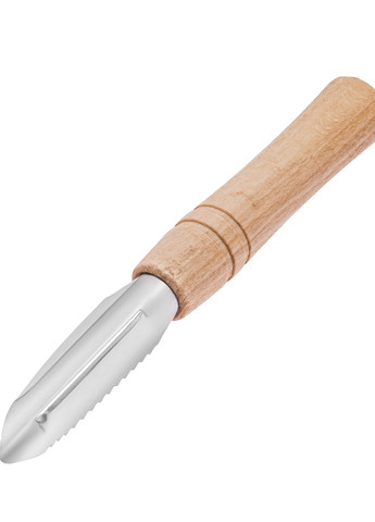 Ніж економка для чищення овочів із дерев'яною ручкою 18.5 см Kitchette (274060212)