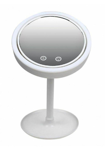 Косметичне дзеркало з LED підсвічуванням і вентилятором Home Beauty Breeze Mirro біле