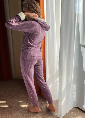 Фиолетовая пижама женская No Brand