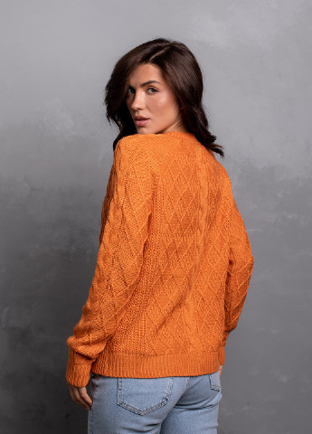 Помаранчевий светр жіночий Bakhur