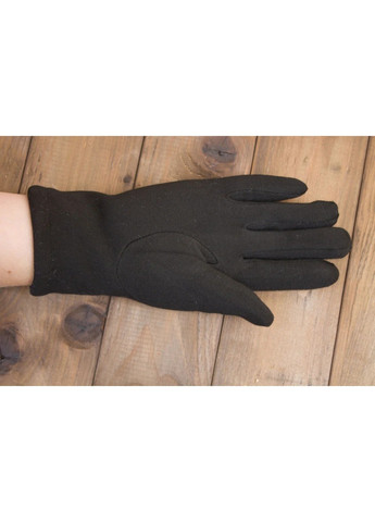 Перчатки женские чёрные трикотажные 8158s1 S BR-S (261486867)