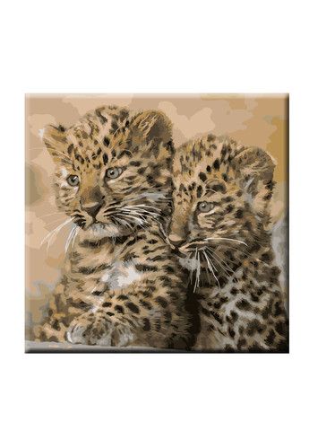 Картина по номерам Маленькие леопарды 40*40см ArtStory (258819659)