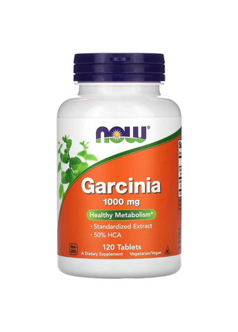 Экстракт Гарцинии с Кальцием Garcinia 1000мг - 120 таб Now Foods (276070445)