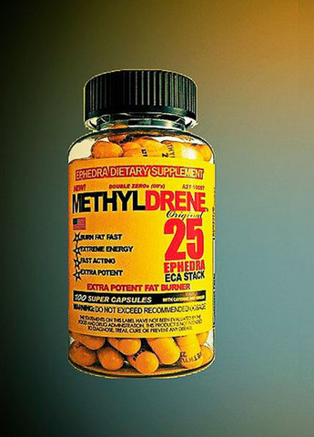 Жиросжигатель Methyldrene 25 100 caps Cloma Pharma (258756615)