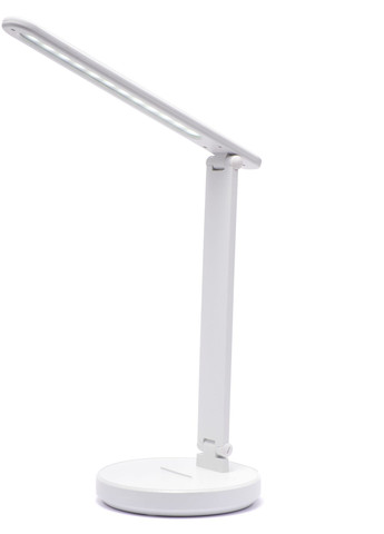 Настольная лампа светодиодная аккумуляторная 400Lm со сменой цвета белая кожа 3 режима Led (257160318)