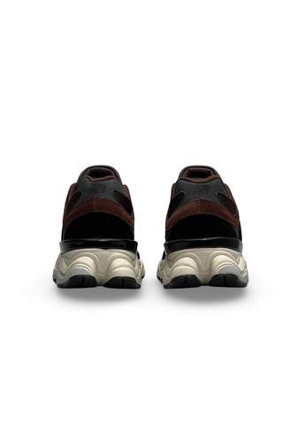 Коричневые демисезонные кроссовки мужские, вьетнам New Balance 9060 Brown