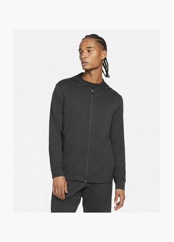 Толстовка чоловіча Yoga Dri-Fit Black CZ2217-010 Nike (332610075)