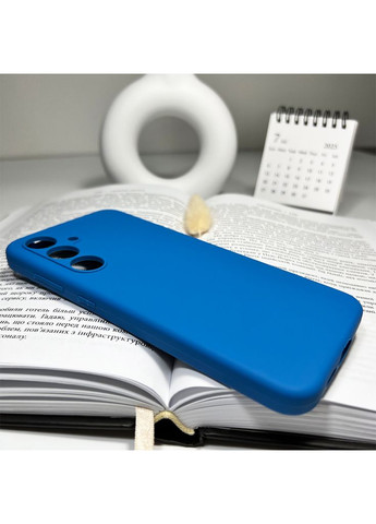 Чохол для смартфона Cosmic Silicone Case AA for Samsung Galaxy S24 FE 5G Light Blue (CosSilSS24FELightBlue) No Brand Silicone Case Android (372841507)