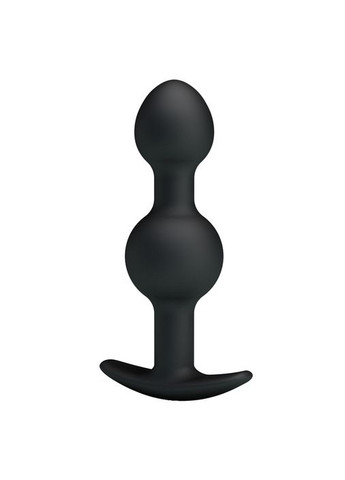 Анальна пробка silicone Anal balls Чорна BI0395 - CherryLove LyBaile (282850732)