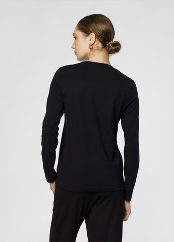 Чорна всесезон футболка жіноча arber чорна Arber Woman Long sleeve W