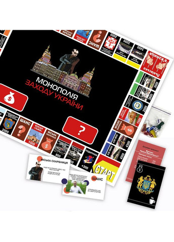Настольная игра Монополия Западной Украины УКР PLAYROOM (371876880)
