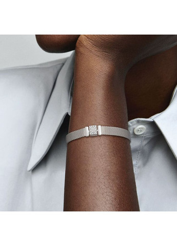 Срібний браслет Пандора Reflexions Pave 599166C01 Kabluchka (355345629)