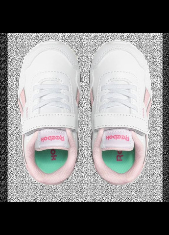 Білі всесезонні кросівки дитячі на дівчинку, royal cl jog Reebok