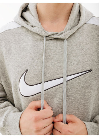 Мужское Худи FLC HOODIE BB Серый Nike (333960800)