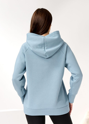 Оверсайз худі жіноче з тринитки на флісі No Brand (370897021)