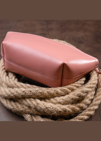 Жіноча косметичка зі шкіри Amelin белая 11299 Grande Pelle (335425630)