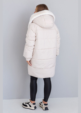 Молочная зимняя зимняя куртка фрея (01212-black56) MioRichi