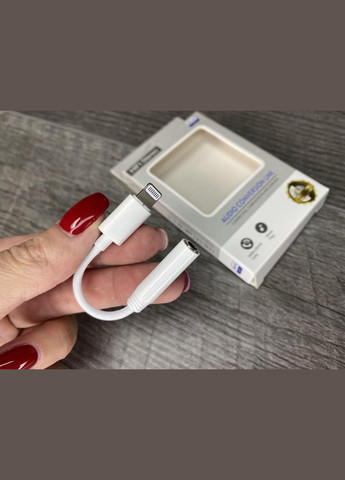 Переходник SX-01 Lightning to AUX 3.5mm для iPhone No Brand (346483852)